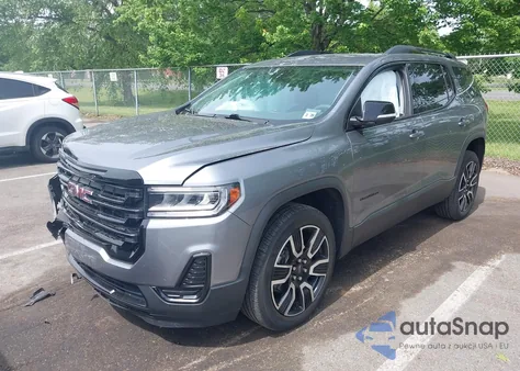 2021 GMC Acadia Awd Sle z USA, uszkodzony, nr VIN 1GKKNRLS7MZ153380